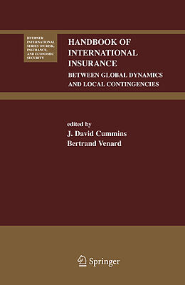 Livre Relié Handbook of International Insurance de 