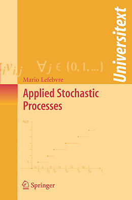 Kartonierter Einband Applied Stochastic Processes von Mario Lefebvre