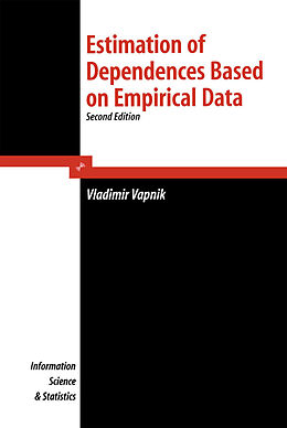 E-Book (pdf) Estimation of Dependences Based on Empirical Data von V. Vapnik