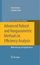 eBook (pdf) Advanced Robust and Nonparametric Methods in Efficiency Analysis de Cinzia Daraio, Léopold Simar