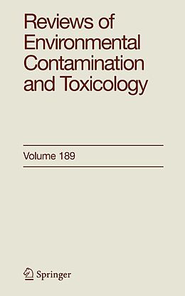 eBook (pdf) Reviews of Environmental Contamination and Toxicology 189 de 