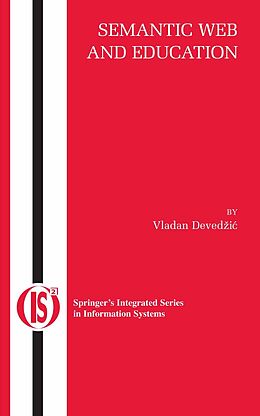 eBook (pdf) Semantic Web and Education de Vladan Devedzic