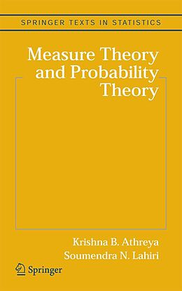 E-Book (pdf) Measure Theory and Probability Theory von Krishna B. Athreya, Soumendra N. Lahiri
