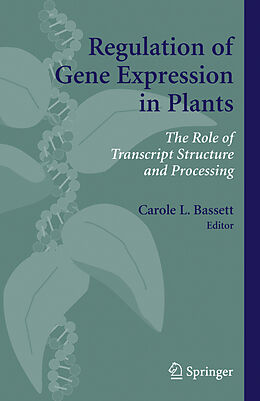 Livre Relié Regulation of Gene Expression in Plants de 