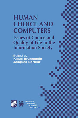 E-Book (pdf) Human Choice and Computers von 