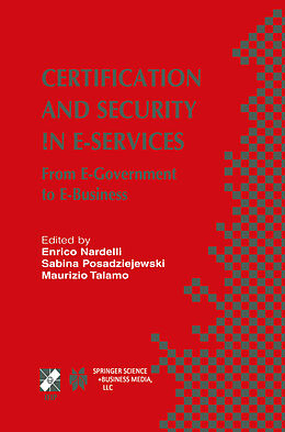 E-Book (pdf) Certification and Security in E-Services von 