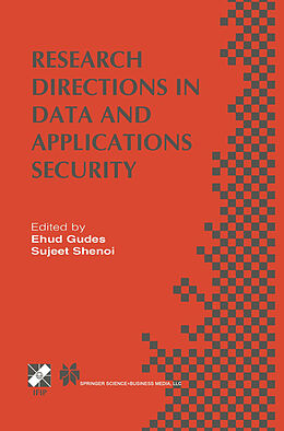E-Book (pdf) Research Directions in Data and Applications Security von 