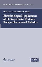 eBook (pdf) Biotechnological Applications of Photosynthetic Proteins de Maria Teresa Giardi, Elena Piletska