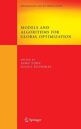 eBook (pdf) Models and Algorithms for Global Optimization de 