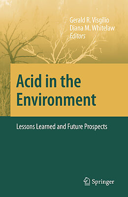 Livre Relié Acid in the Environment de 