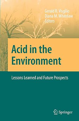 eBook (pdf) Acid in the Environment de 