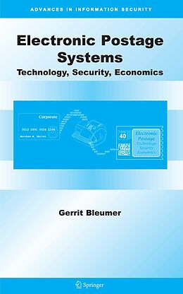 E-Book (pdf) Electronic Postage Systems von Gerrit Bleumer