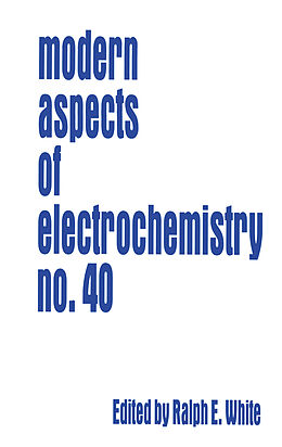 Livre Relié Modern Aspects of Electrochemistry 40 de 