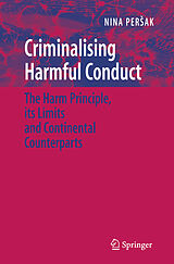 eBook (pdf) Criminalising Harmful Conduct de Nina Persak