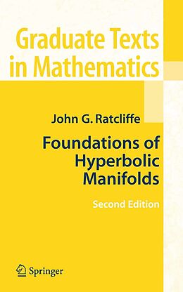 E-Book (pdf) Foundations of Hyperbolic Manifolds von John Ratcliffe