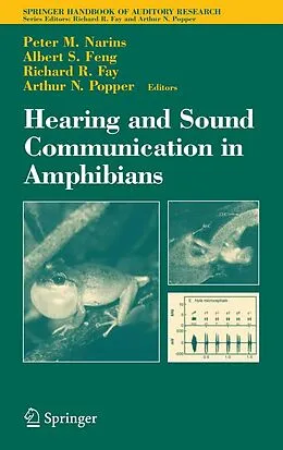 eBook (pdf) Hearing and Sound Communication in Amphibians de 