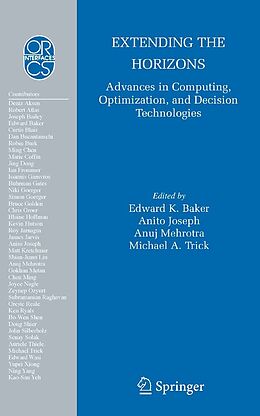 eBook (pdf) Extending the Horizons: Advances in Computing, Optimization, and Decision Technologies de 