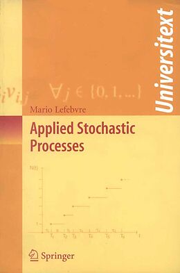 eBook (pdf) Applied Stochastic Processes de Mario Lefebvre