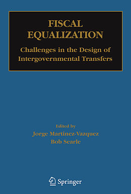 Livre Relié Fiscal Equalization de 