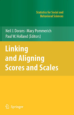 Livre Relié Linking and Aligning Scores and Scales de 