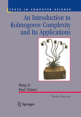 eBook (pdf) An Introduction to Kolmogorov Complexity and Its Applications de Ming Li, Paul M. B. Vitányi