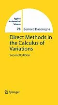 E-Book (pdf) Direct Methods in the Calculus of Variations von Bernard Dacorogna