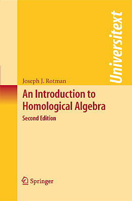 E-Book (pdf) An Introduction to Homological Algebra von Joseph J. Rotman