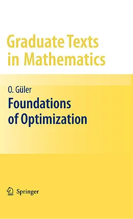 E-Book (pdf) Foundations of Optimization von Osman Güler