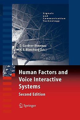 eBook (pdf) Human Factors and Voice Interactive Systems de Daryle Gardner-Bonneau, Harry E. Blanchard