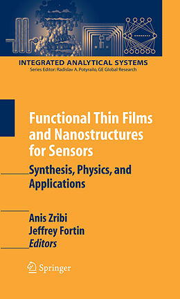 eBook (pdf) Functional Thin Films and Nanostructures for Sensors de Jeffrey Fortin, Anis Zribi