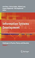 E-Book (pdf) Information Systems Development von Chris Barry, Kieran Conboy, Michael Lang