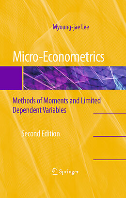 eBook (pdf) Micro-Econometrics de Myoung-Jae Lee