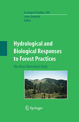 eBook (pdf) Hydrological and Biological Responses to Forest Practices de John D. Stednick