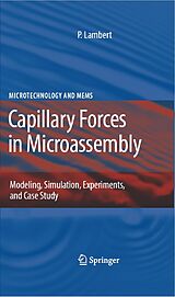 eBook (pdf) Capillary Forces in Microassembly de Pierre Lambert