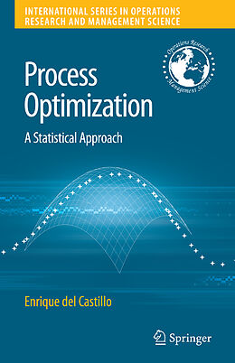 Livre Relié Process Optimization de Enrique Del Castillo