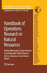 eBook (pdf) Handbook of Operations Research in Natural Resources de Andres Weintraub, Carlos Romero, Trond Bj¢rndal