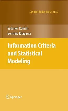 E-Book (pdf) Information Criteria and Statistical Modeling von Sadanori Konishi, Genshiro Kitagawa