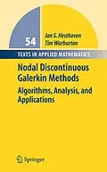 E-Book (pdf) Nodal Discontinuous Galerkin Methods von Jan S. Hesthaven, Tim Warburton