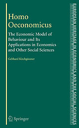 eBook (pdf) Homo Oeconomicus de Gebhard Kirchgässner