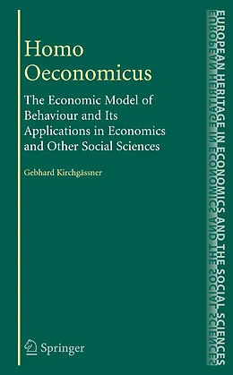 E-Book (pdf) Homo Oeconomicus von Gebhard Kirchgässner