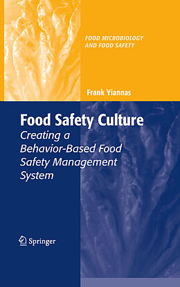 eBook (pdf) Food Safety Culture de Frank Yiannas