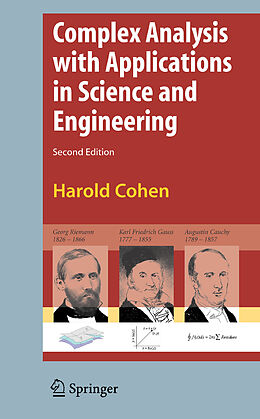 Livre Relié Complex Analysis with Applications in Science and Engineering de Harold Cohen