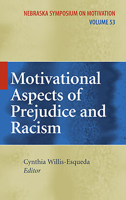 Livre Relié Motivational Aspects of Prejudice and Racism de 