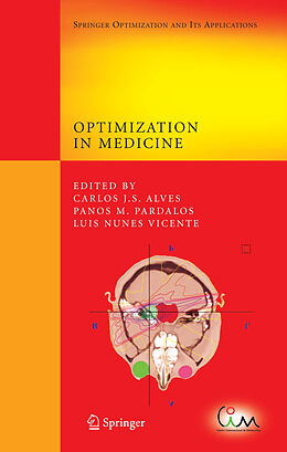 Livre Relié Optimization in Medicine de 