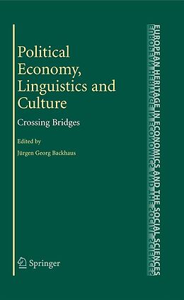 eBook (pdf) Political Economy, Linguistics and Culture de Jürgen G. Backhaus