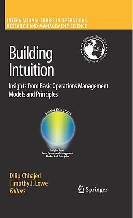 eBook (pdf) Building Intuition de Frederick S. Hillier, Dilip Chhajed, Timothy J. Lowe