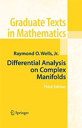 eBook (pdf) Differential Analysis on Complex Manifolds de Raymond O. Wells