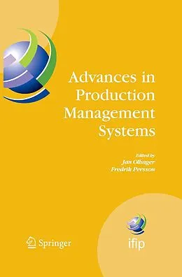 E-Book (pdf) Advances in Production Management Systems von Jan Olhager, Fredrik Persson