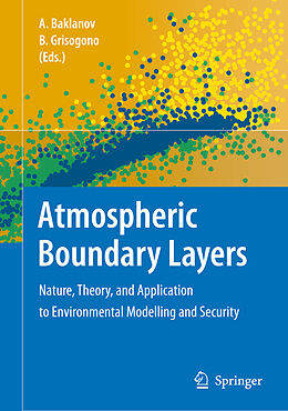 Livre Relié Atmospheric Boundary Layers de 