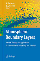 eBook (pdf) Atmospheric Boundary Layers de Alexander Baklanov, Branko Grisogono